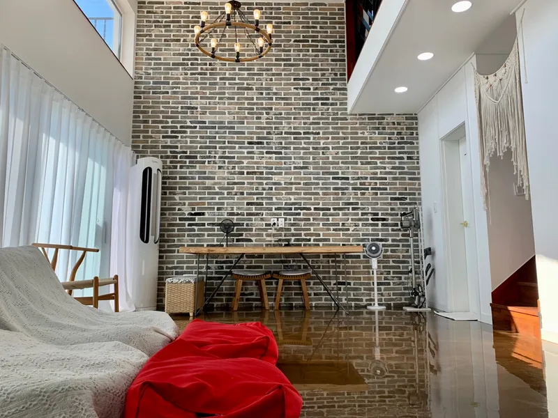 [Hangyeong, Jeju][Panpo] Super Special Price_ Panpo Port Private Duplex with Spacious Yard, Swimming Pool, and BBQ Zone 133