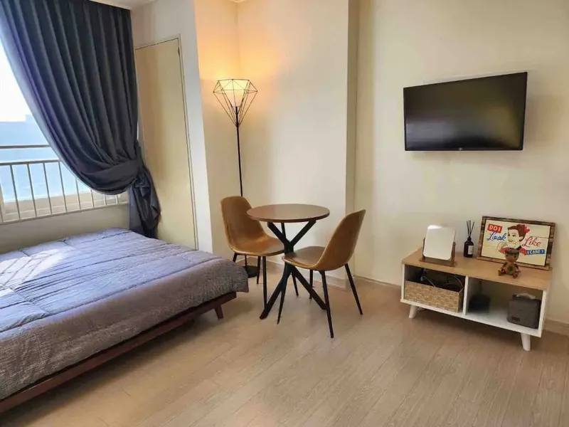 [Yuseong, Daejeon] Fully-furnished officetel with parking available near Yuseong Hot Springs Station 2