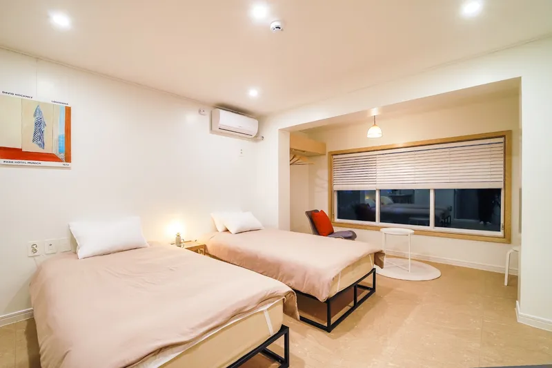 [Hallim, Jeju] 2nd floor #202 Two-room Biyangdo view #Pets allowed 4