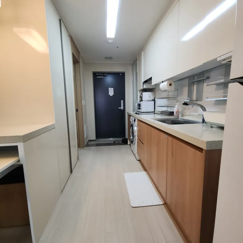 [제주 조천] 함덕 시원한 바다가 보이는 1.5룸 퀸침대 2개 18