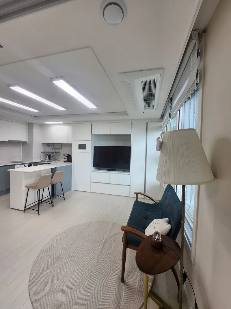 [Mokpo][Mokpo Gatbawi] ◆Ocean View ◆3-minute walk from Gatbawi & Peace Square, newly built, fully furnished ★Utilities included 3