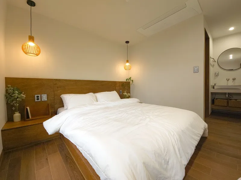 [Hallim, Jeju] West Hyeopjae Pool Villa Pension, Hanok & Stone Wall 20