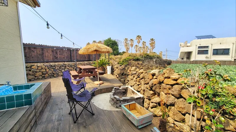 [Aewol, Jeju] Baby products, low-profile bed, built-in bathtub, BBQ, coastal road, 22 pyeong 41
