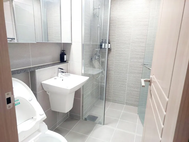 [Donghae] Room 909 Latex Twin Bed Ocean View Styler 2-Room 11