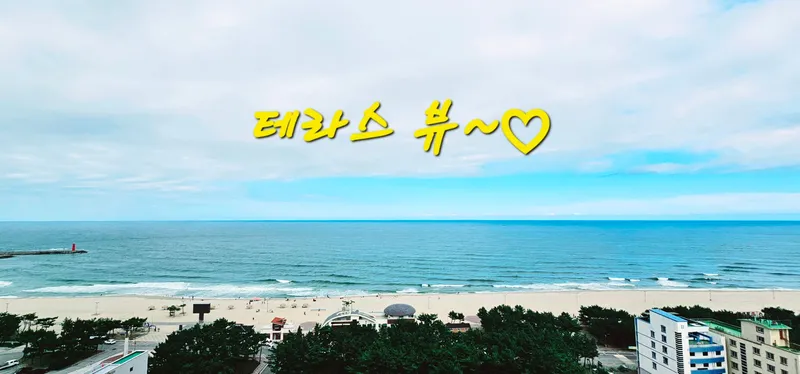 [강원 양양] #낙산사 #바다 코앞 #고층 정면 오션뷰 짱 #루프탑 수영장 7