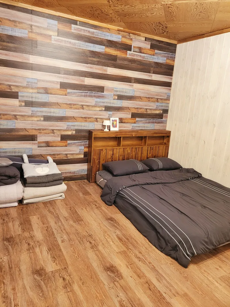[Aewol, Jeju] Baby products, low-profile bed, built-in bathtub, BBQ, coastal road, 22 pyeong 2