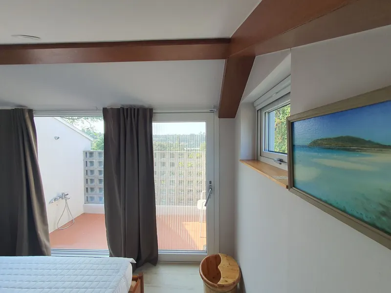 [Jocheon, Jeju] Fantastic sunset outside the window of Seonheul Jungsangan duplex pension 30