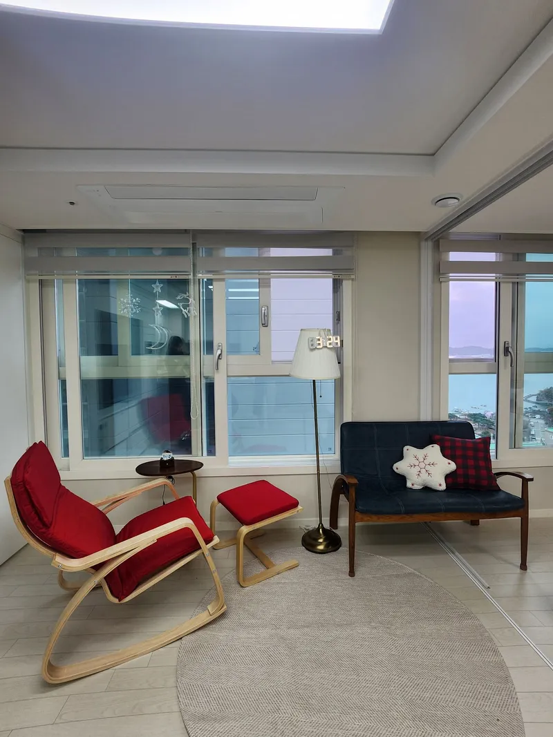 [Mokpo][Mokpo Gatbawi] ◆Ocean View ◆3-minute walk from Gatbawi & Peace Square, newly built, fully furnished ★Utilities included 23