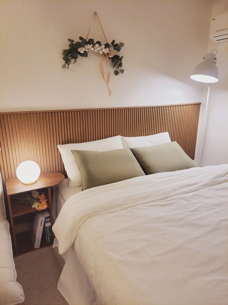 [Busanjin, Busan][Near Seomyeon] Cozy Wood / Cooking Available / High-rise Night View / Bathtub / Jeonpo Cafe Street 7