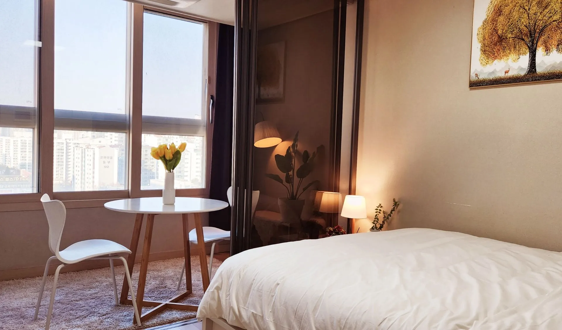 Jung-dong Transit-Friendly One-Bedroom