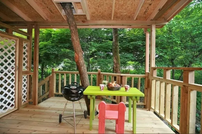 [Pyeongchang] Clean, independent streamside log cabin special pension Iris 3
