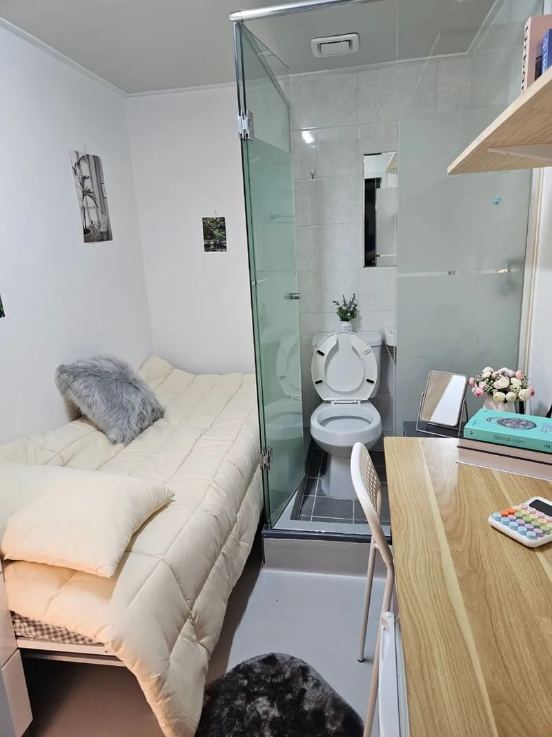 [Seodaemun, Seoul] Shinchon Station / Ewha Station / White Tone / Free Dryer / Remodeled One Room Tel 2