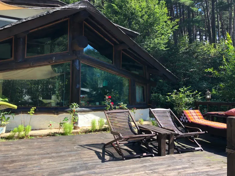 [강원 양양] 고즈넉한 나무로된 2층 독채펜션 #인구해변 차량 10분 9