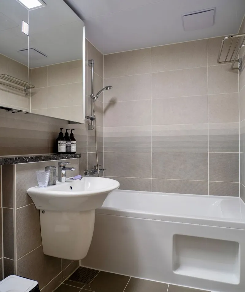 [Gangneung] New Ocean View Apartment, 34 Pyeong, Fully Furnished Three-Room, 8th Floor / 5-Minute Walk to the Sea 8