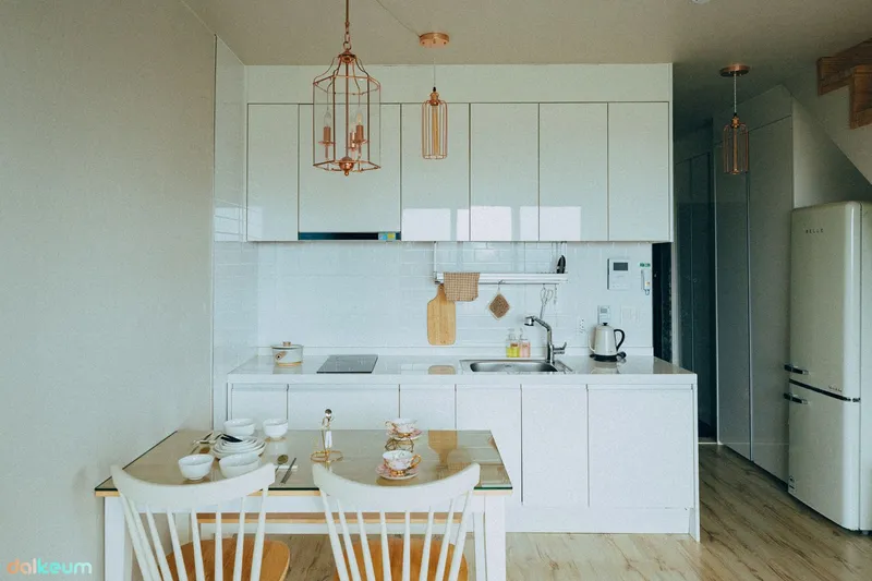 [Jocheon, Jeju] 13-pyeong duplex one-room stay #Tangerine field view #Natural room (utilities included) 37