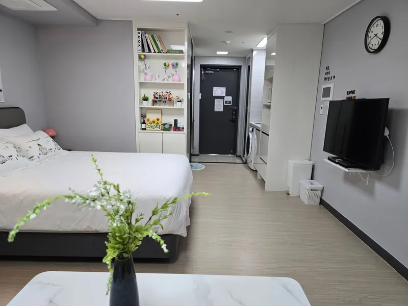 [Yeosu] Newly built residence one-room #Comfortable and clean healing house #South-facing 4