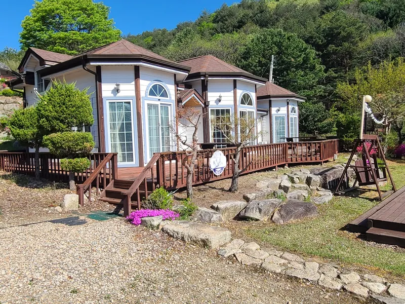 [Pyeongchang] Log M2 Room Private Duplex Pool A forest garden inside me 2