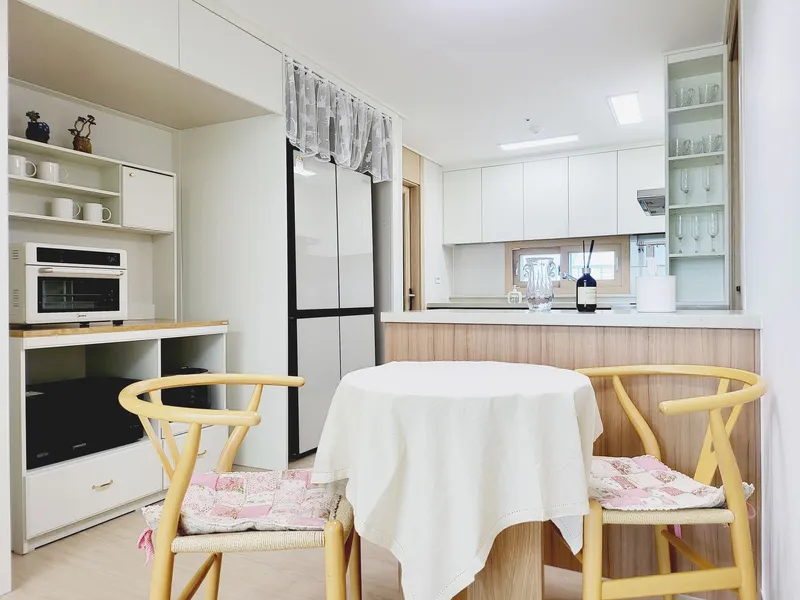 [Gangneung] #New apartment #Surfing #5 min walk to the beach #Coffee street #Ice coffee water purifier #Hotel bedding 15