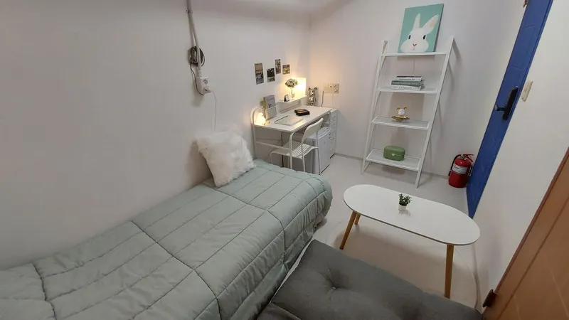 [Seongbuk, Seoul] Seongbuk Seokgwan Spacious and Cozy / Free Dryer / White-Tone Goshi-tel / Men Only 4