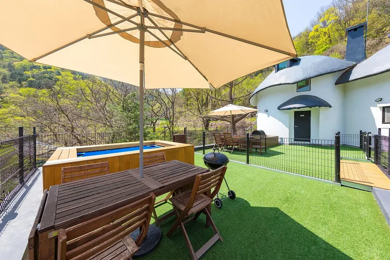 [Gapyeong] Pet-friendly pension with private terrace and private pool #Mozzarella2 8