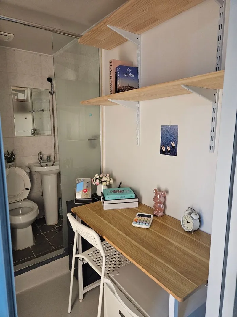 [Seodaemun, Seoul] Shinchon Station / Ewha Station / White Tone / Free Dryer / Remodeled One Room Tel 5