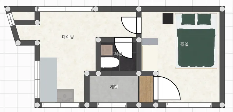 [서울 중랑] 7호선 강남,성수 접근성 우수/사와재, 1.5룸 19