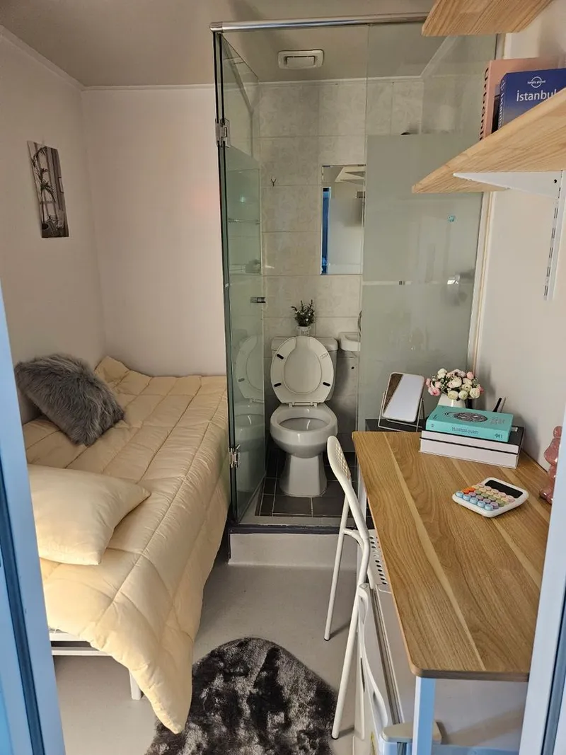 [Seodaemun, Seoul] Shinchon Station / Ewha Station / White Tone / Free Dryer / Remodeled One Room Tel 6