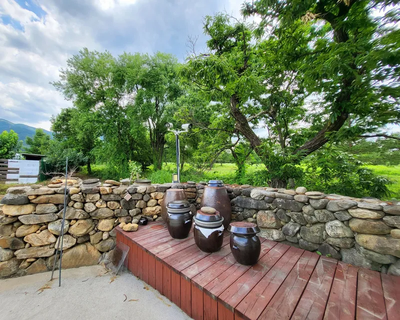 [Gangneung] Healing in a quiet countryside #Country life #Yard #Stone wall fish annex 55