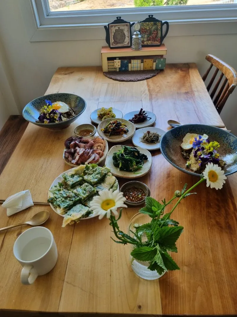 [Gangneung] Healing in a quiet countryside #Country life #Yard #Stone wall fish annex 52
