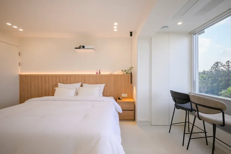 [Jocheon, Jeju] The highest-end renewed Jeju Jam A 4th floor with an ocean view sunrise attic 2