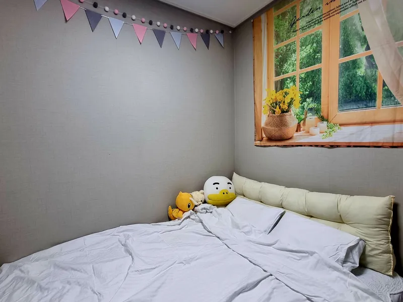 [경기 안산][안산 반달섬]고층오션뷰 투룸 풀옵션 퀸침대2 넷플릭스 주변편의시설 시화 10