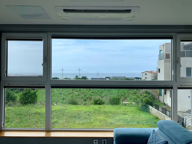 [제주 애월][애월하귀]위치 최강 바다뷰 독채 투룸 바다초입 도심인프라 인접 배민가능 59