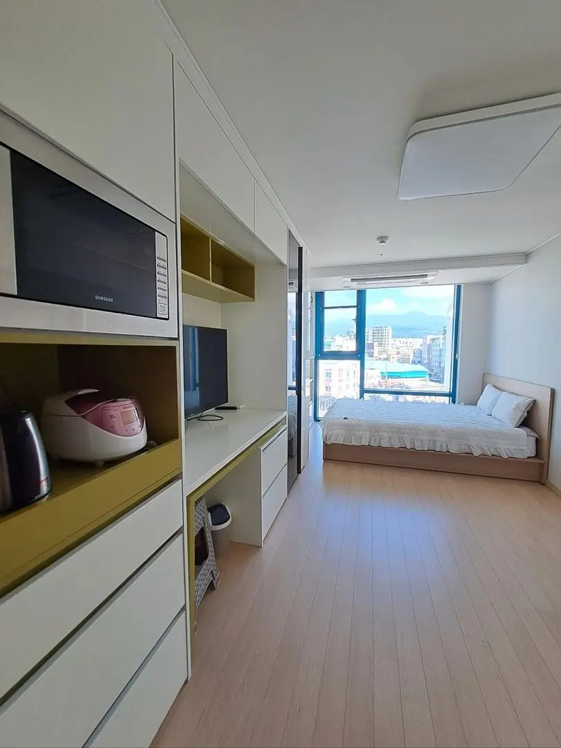 서귀포/중문 近海·步行可达·工作度假 住宅 1室·最多2人 풀옵션 레지던스/깔끔안심숙소/제주국제컨벤션센터 부근/7F 主图