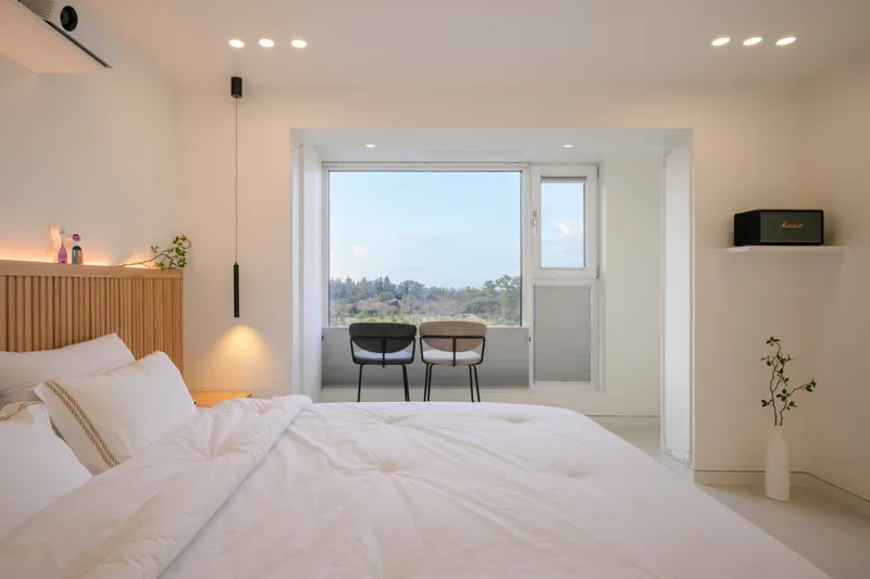 [Jocheon, Jeju] The highest-end renewed Jeju Jam A 4th floor with an ocean view sunrise attic 3