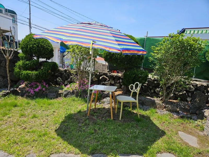 [제주 한림] 협재해변 5분, 편세권, 나만의 카페, 잔디마당 독채 25