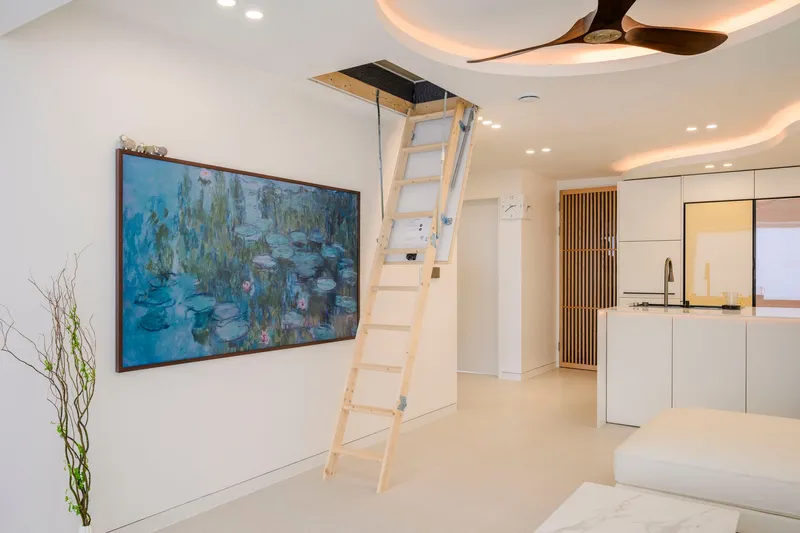[Jocheon, Jeju] The highest-end renewed Jeju Jam A 4th floor with an ocean view sunrise attic 34