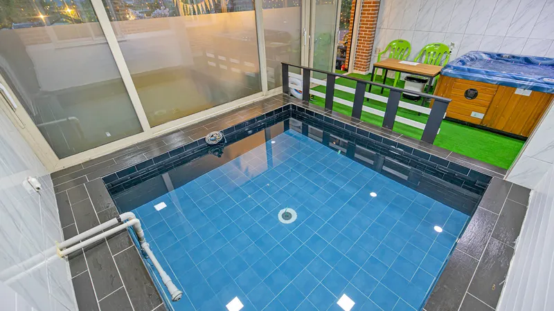 [Taean] Yeskids Zone Pool Villa 101, 5 minutes away from the Light Festival by car 5