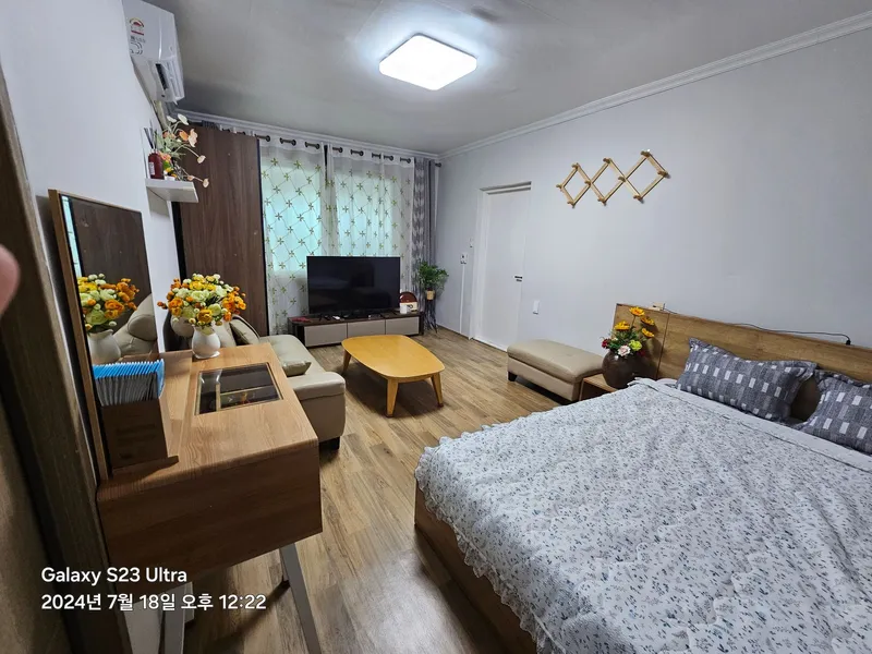 [Samcheok] #3 min walk from Maengbang Beach #Independent guesthouse #3 separate rooms #Latest interior facilities # 60