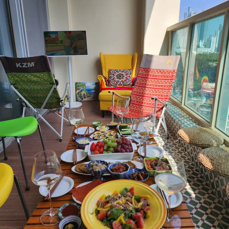 [Haeundae, Busan] Unique and clean duplex resort-style open terrace officetel 12
