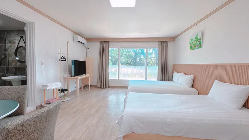 [Pyoseon, Seogwipo] 105, a private house with a garden view in Seongeup Recreational Forest, Pyoseon IB Education District 3