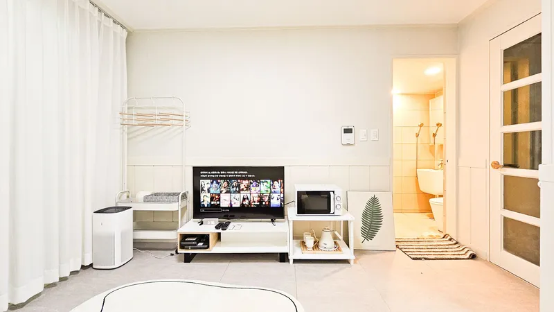 [Jeonju] One-room apartment 10 minutes from Jeonju Terminal (equipped with dryer and air purifier) 4