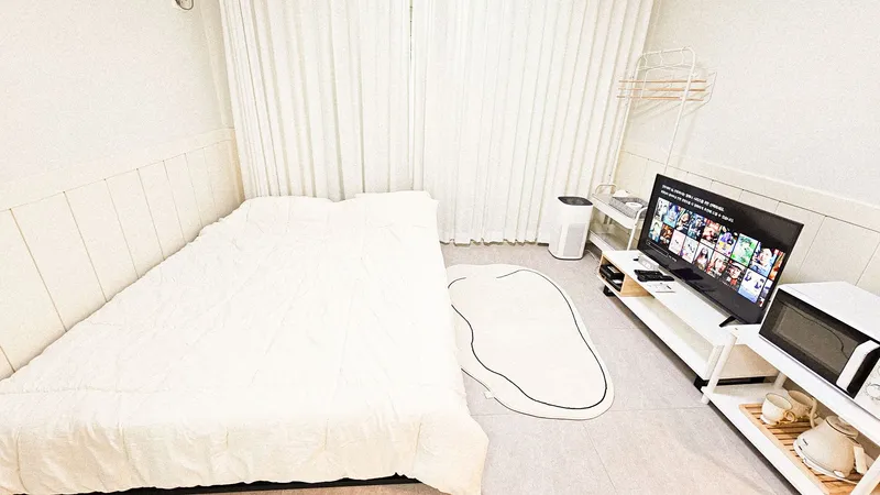 [Jeonju] One-room apartment 10 minutes from Jeonju Terminal (equipped with dryer and air purifier) 2