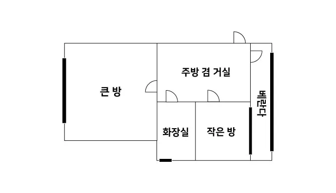 [서울 관악] 서울대입구 샤로수길 도보 2분 #투룸#빈티지감성 17