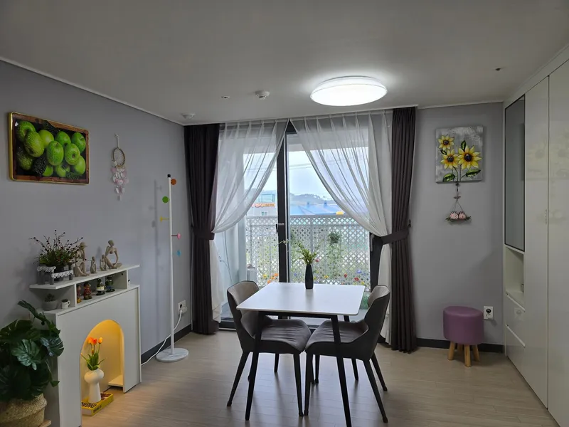 [Yeosu] Newly built residence one-room #Comfortable and clean healing house #South-facing 24