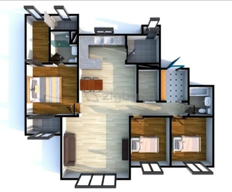 [Dong-gu, Daegu] 33 pyeong new apartment with full options, 3 minutes walk from Dongdaegu Station 14