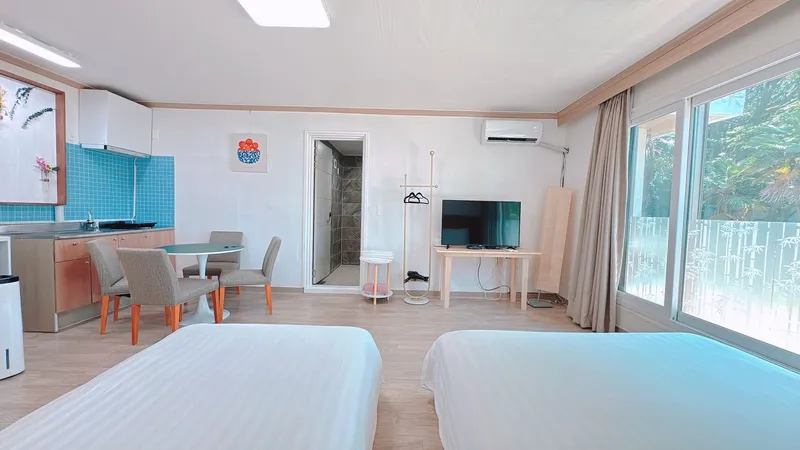 [Pyoseon, Seogwipo] 105, a private house with a garden view in Seongeup Recreational Forest, Pyoseon IB Education District 5