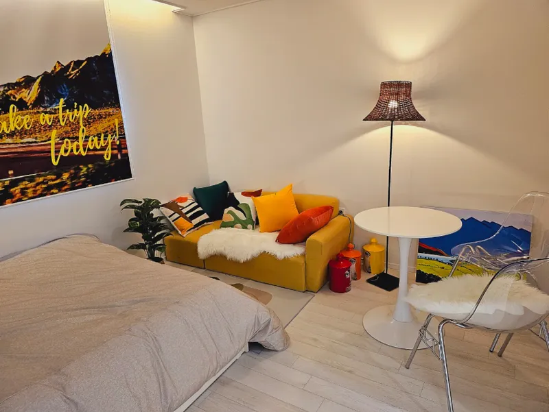 [Bucheon] Spacious three-room newly built apartment, best condition, guest preferred, full option 23