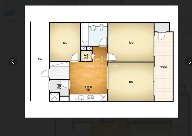 [Nowon, Seoul] Hagye Station/Eulji Hospital/Gyeongchun Line Forest Road/3-room, 6-person, 1st floor apartment 40