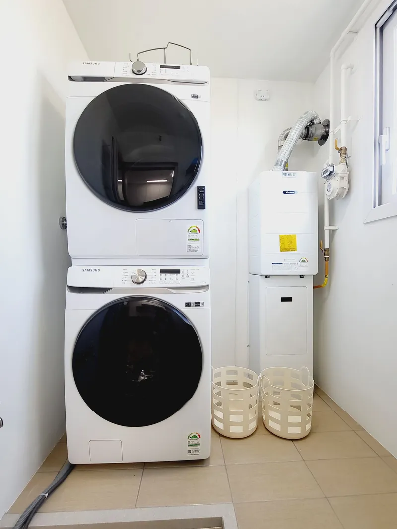 [Gangneung] #New apartment #Surfing #5 min walk to the beach #Coffee street #Ice coffee water purifier #Hotel bedding 19