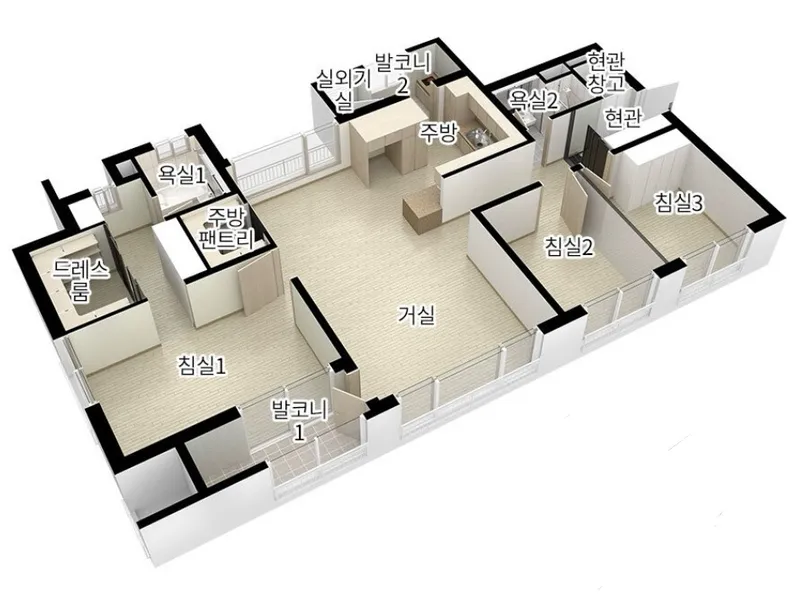 [Aewol, Jeju] Ocean View New Apartment, 34 Pyeong, 3 Bedrooms, 2 Baths 17